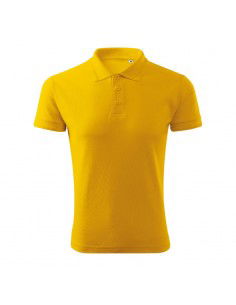 Malfini Pique Polo Free M MLIF0304 polo shirt yellow 2