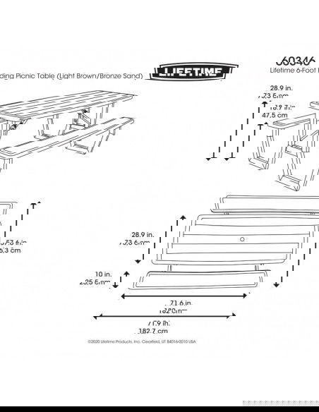 Lifetime 60346 garden set