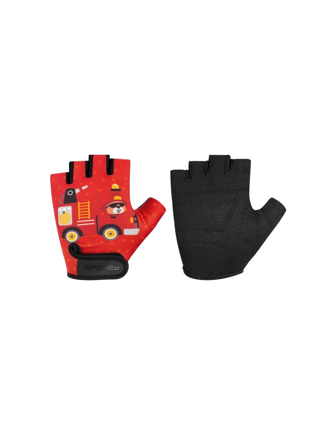 Spokey Fun RD Jr S cycling gloves SPK941126