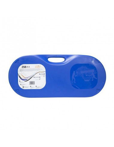 Set of 2 rackets badminton net tennis net ZSB 2W1