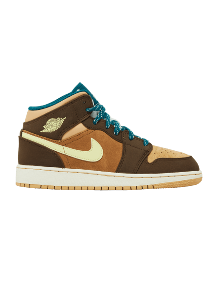 Jordan 1 Mid Cacao Wow GS DZ6335200 MBS