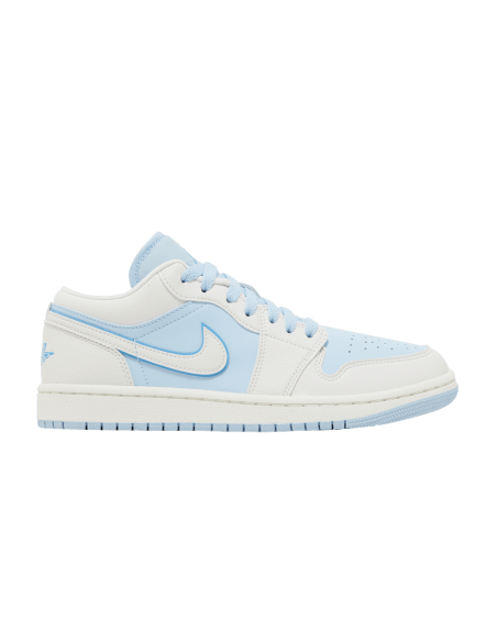Jordan Air Jordan 1 Retro Low Γυναικεία Sneakers Sail / Dark Powder Blue / Ice Blue DV1299-104