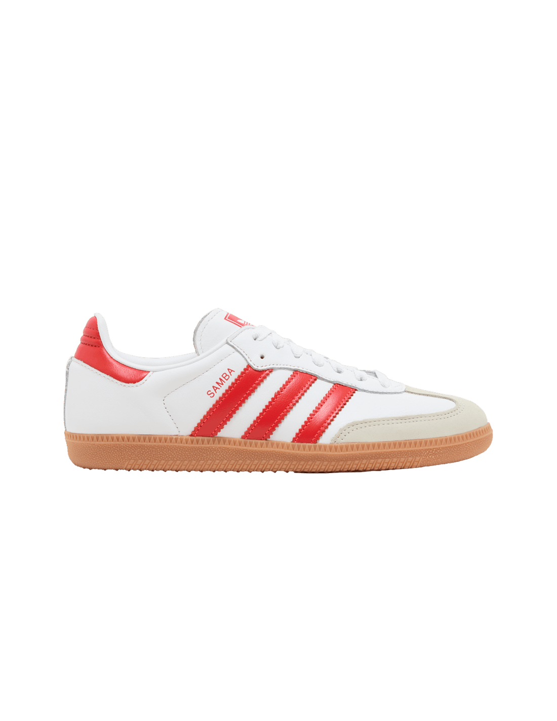 adidas Samba OG White Solar Red Gum Women's IF6513 MBS