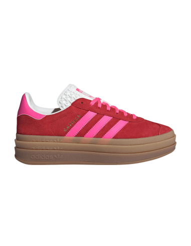 adidas Gazelle Bold Collegiate Red Lucid Pink Women's IH7496 MBS