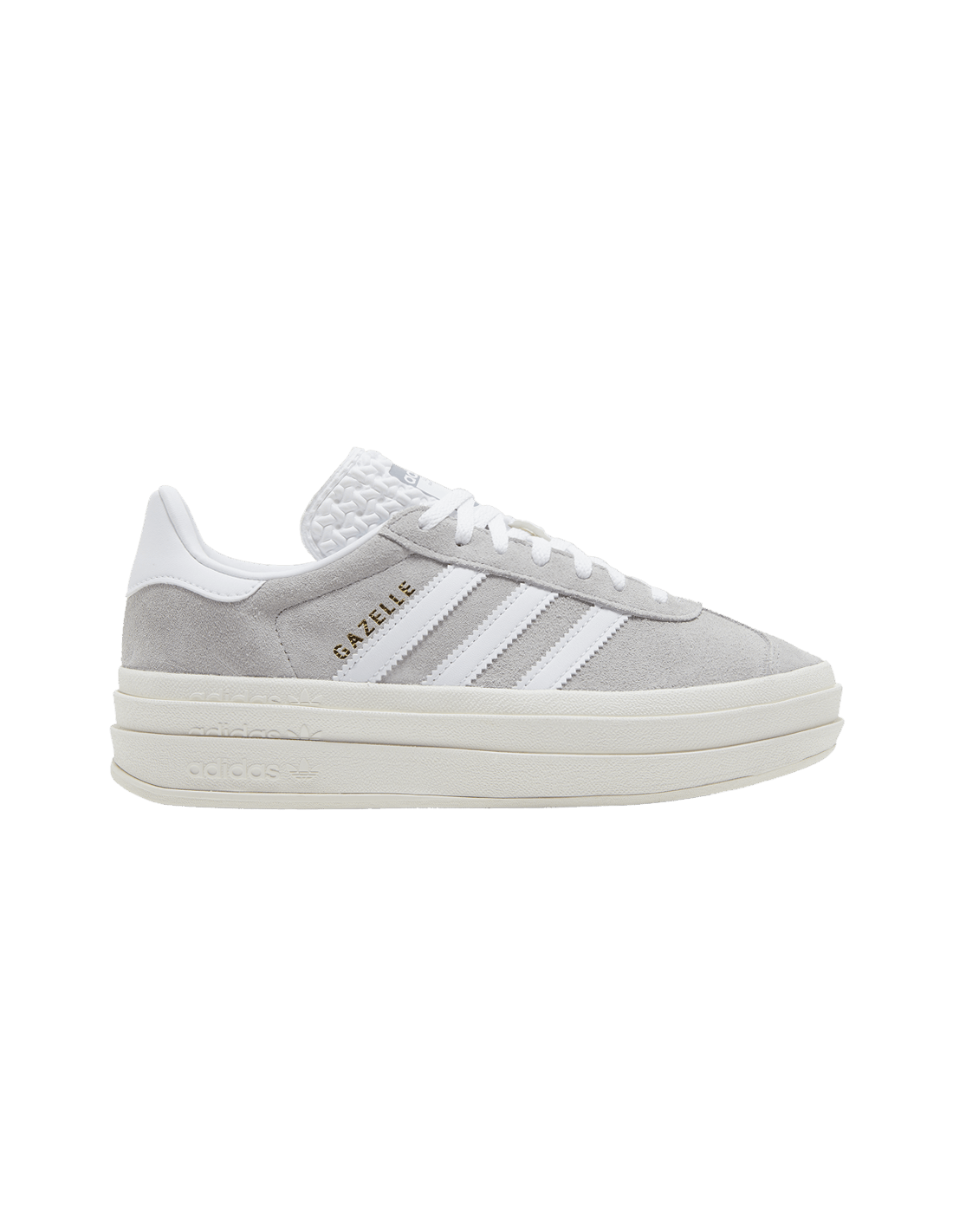 adidas Gazelle Bold Grey White Women's HQ6893 MBS