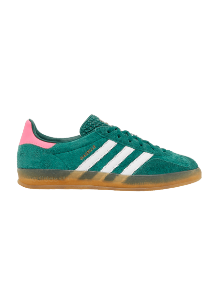 adidas Gazelle Indoor Collegiate Green Lucid Pink Women's IG5929 MBS