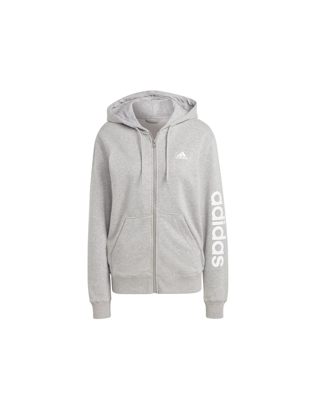 ADIDAS PERFORMANCE adidas Essentials Linear FullZip French Terry Hoodie W IC6866