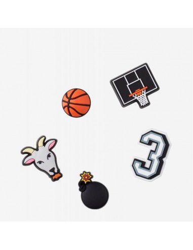 Crocs Jibbitz Basketball Star 5 Pack 10009750 pins
