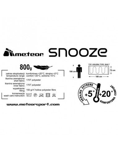 Meteor Snooze 16943 sleeping bag
