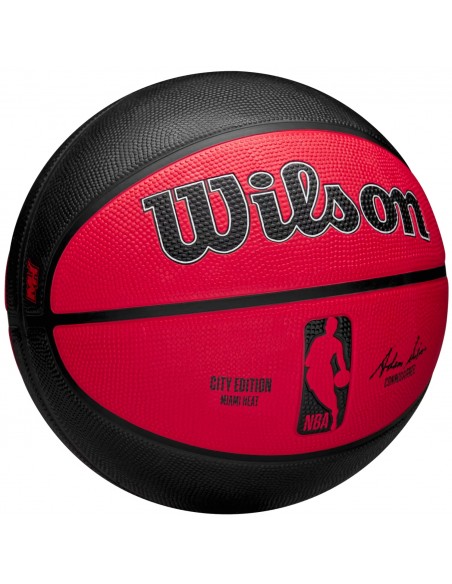 Wilson NBA Team City Edition Miami Heat Out Ball WZ4024216XB