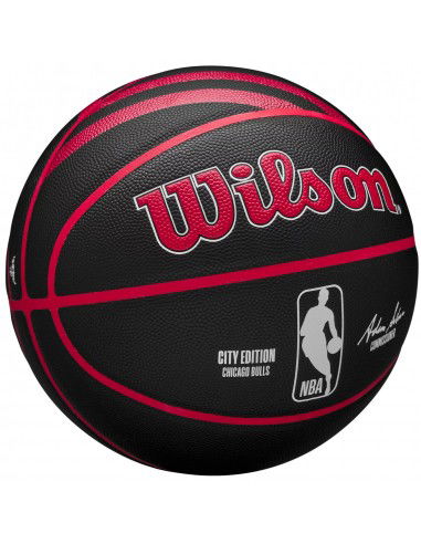 Wilson NBA Team City Collector Chicago Bulls InOut Ball WZ4024105XB