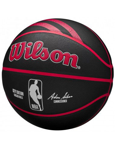Wilson NBA Team City Collector Chicago Bulls InOut Ball WZ4024105XB