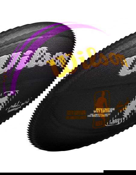 Wilson NBA Team City Collector Los Angeles Lakers InOut Ball WZ4024114XB