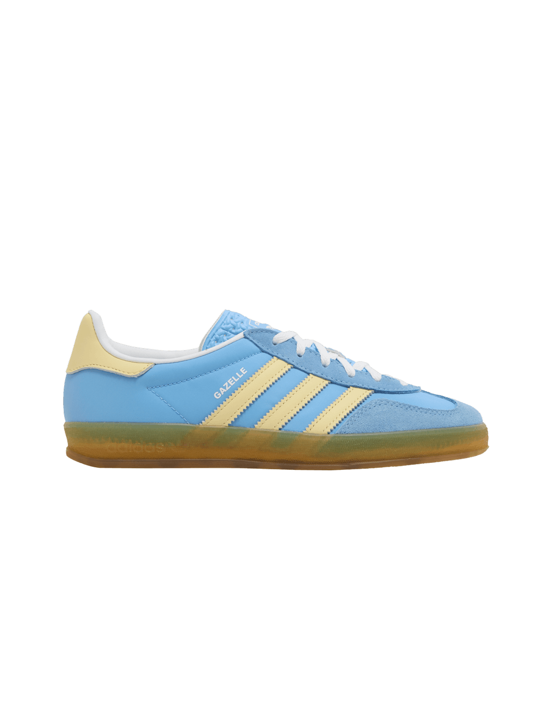 adidas Gazelle Indoor Semi Blue Burst Almost Yellow Women's IE2960 MBS