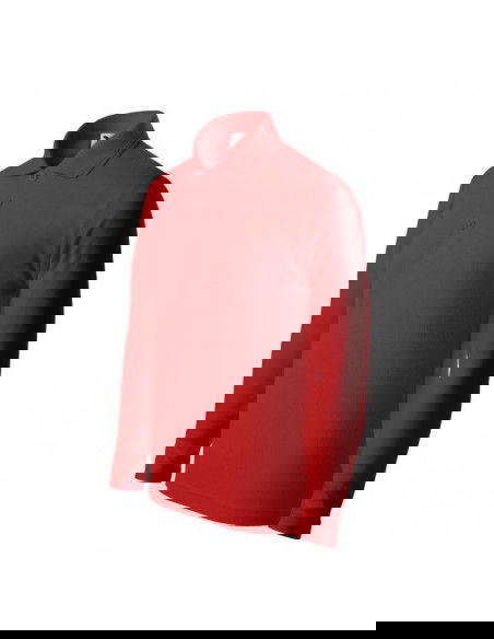 Malfini Pique Polo LS Jr polo shirt MLI24107 red