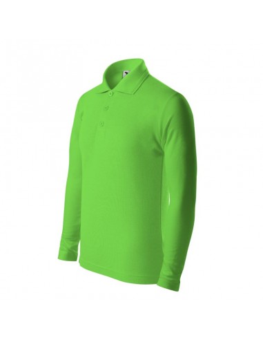 Malfini Pique Polo LS Jr polo shirt MLI24192 green apple