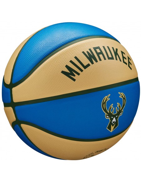 Wilson NBA Team City Edition Milwaukee Bucks Ball WZ4016517ID