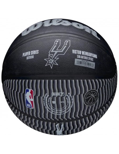 Wilson NBA Player Icon Victor Wembanyama Outdoor Ball WZ3017801XB