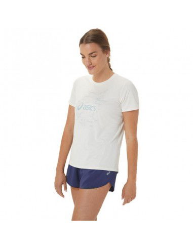 Asics Nagino Graphic Run SS Top W 2012C752100 Tshirt