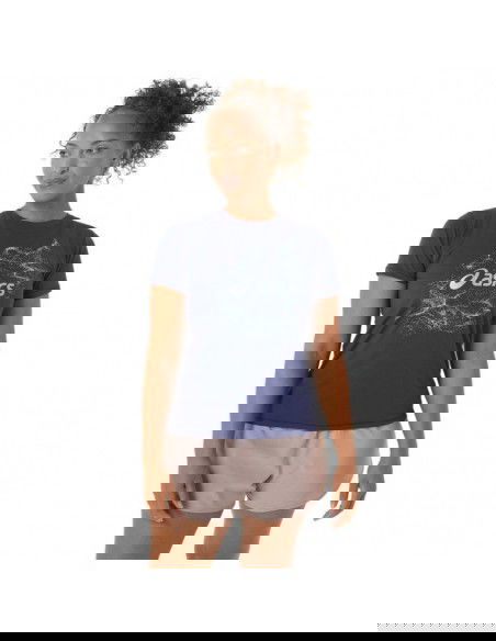 Asics Nagino Graphic Run SS Top W 2012C752405 Tshirt