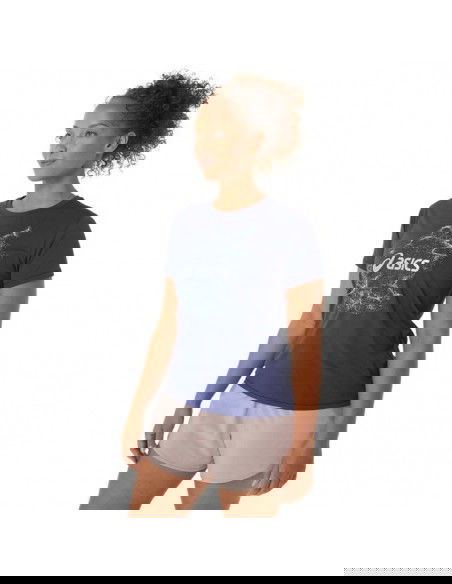 Asics Nagino Graphic Run SS Top W 2012C752405 Tshirt