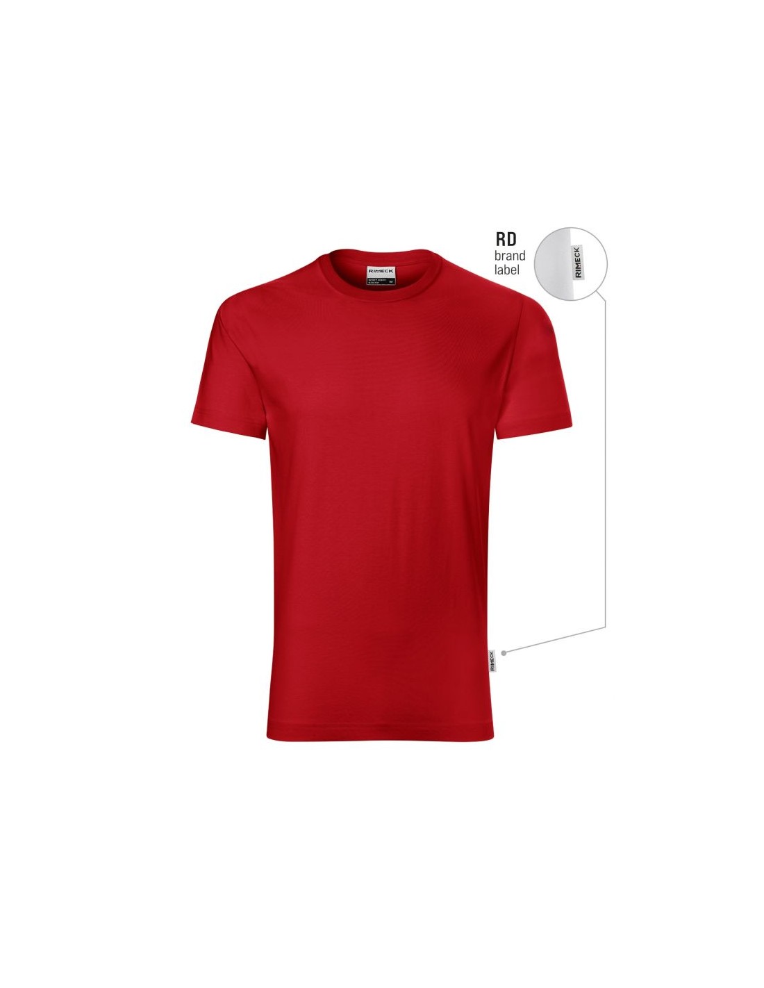Men's T-Shirts Rimeck Red