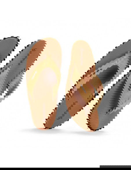 Flipflops Gumbies Vegovert FlipFlops Unisex Tan M GUFFVEG128