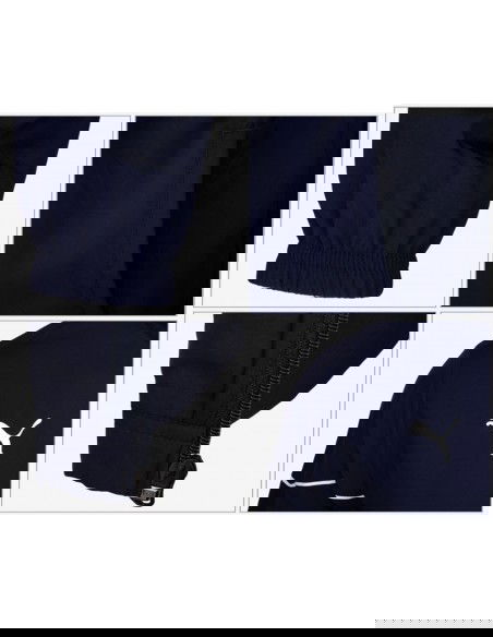 Puma Teamrise Sideline Παντελόνι Φόρμας Navy Μπλε 657327-06