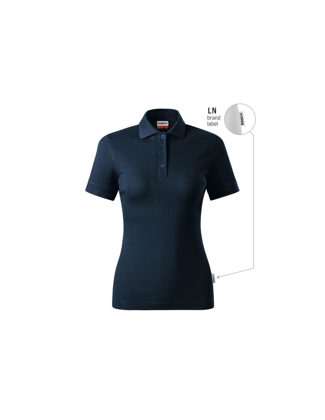 Malfini Resist Heavy Polo W MLIR21LN Navy 02
