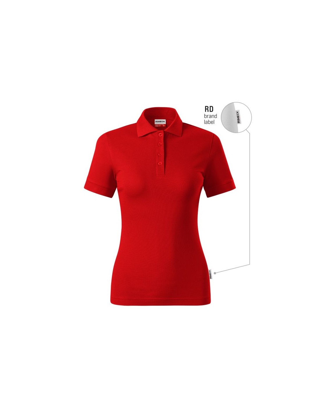 Malfini Resist Heavy Polo W MLIR21RD red 07