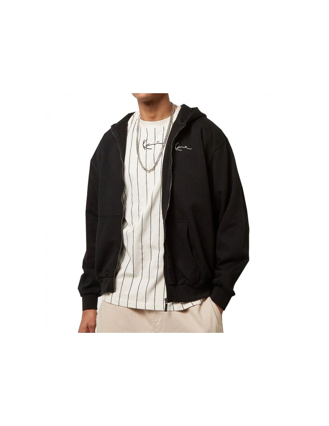Karl Kani Chest Signature Essential Zip Hoodie M 6022897
