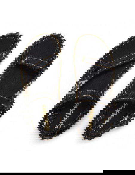 Gumbies Tracker Sandals Unisex Black M GUSATRA001