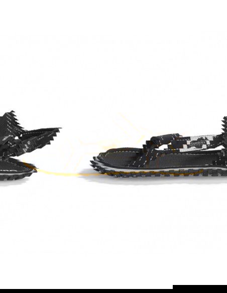 Gumbies Tracker Sandals Unisex Black M GUSATRA001