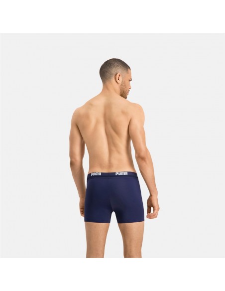 Puma Ανδρικό Μαγιό Σορτς Μαύρο με Σχέδια 935064-01