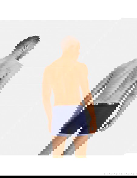 Puma Ανδρικό Μαγιό Σορτς Μαύρο με Σχέδια 935064-01