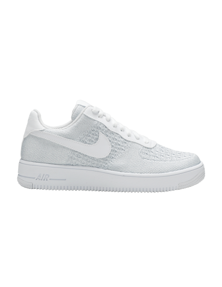Nike Air Force 1 Flyknit 2 White Pure Platinum AV3042100 MBS