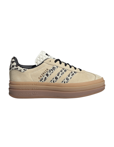 adidas Gazelle Bold Cream Black Leopard Women's JI1370 MBS