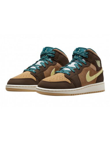 Jordan 1 Mid Cacao Wow GS DZ6335200 MBS