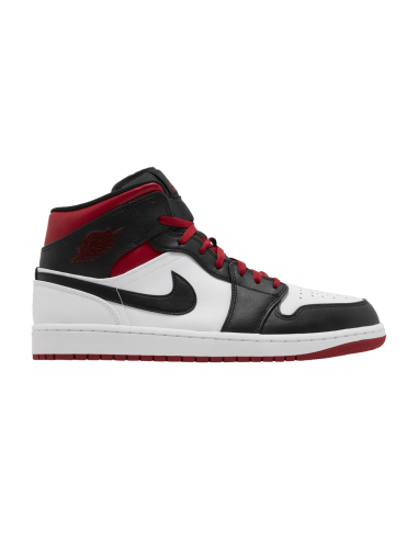 Jordan 1 Mid Gym Red Black Toe Men's DQ8426106