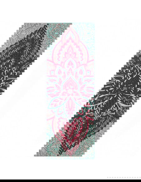 Yoga mat Gaiam Ara Rouge reversible 6 mm 63368