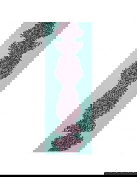 Yoga mat Gaiam Ara Rouge reversible 6 mm 63368