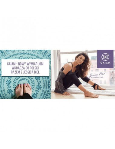 Yoga mat Gaiam "SUNDIAL LAYERS" 6mm 62432