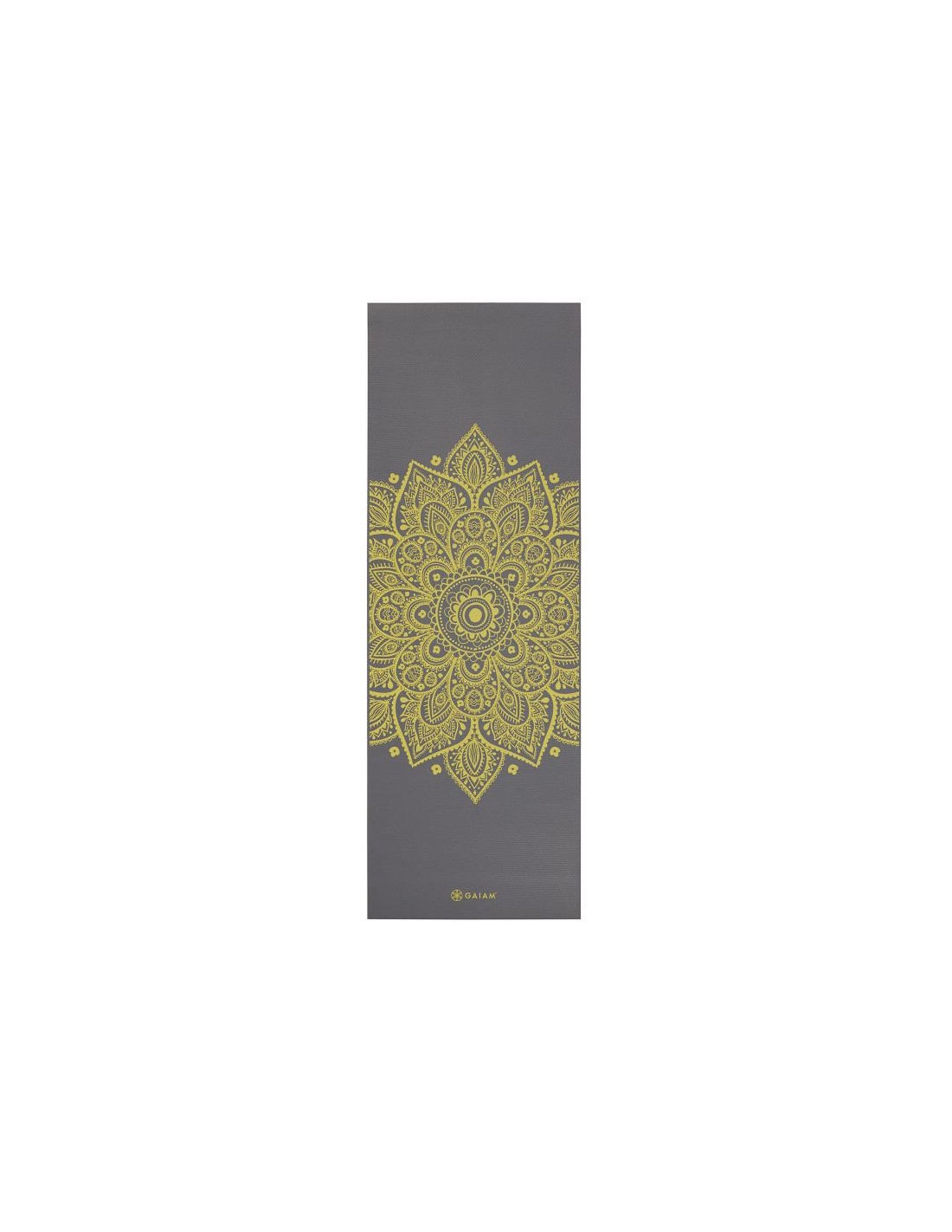 Yoga mat Gaiam "CITRON SUNDIAL" 6mm 61333