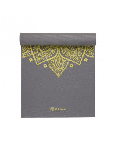 Yoga mat Gaiam "CITRON SUNDIAL" 6mm 61333