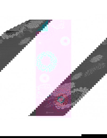 Doublesided yoga mat "KIKU" 6 MM 61548