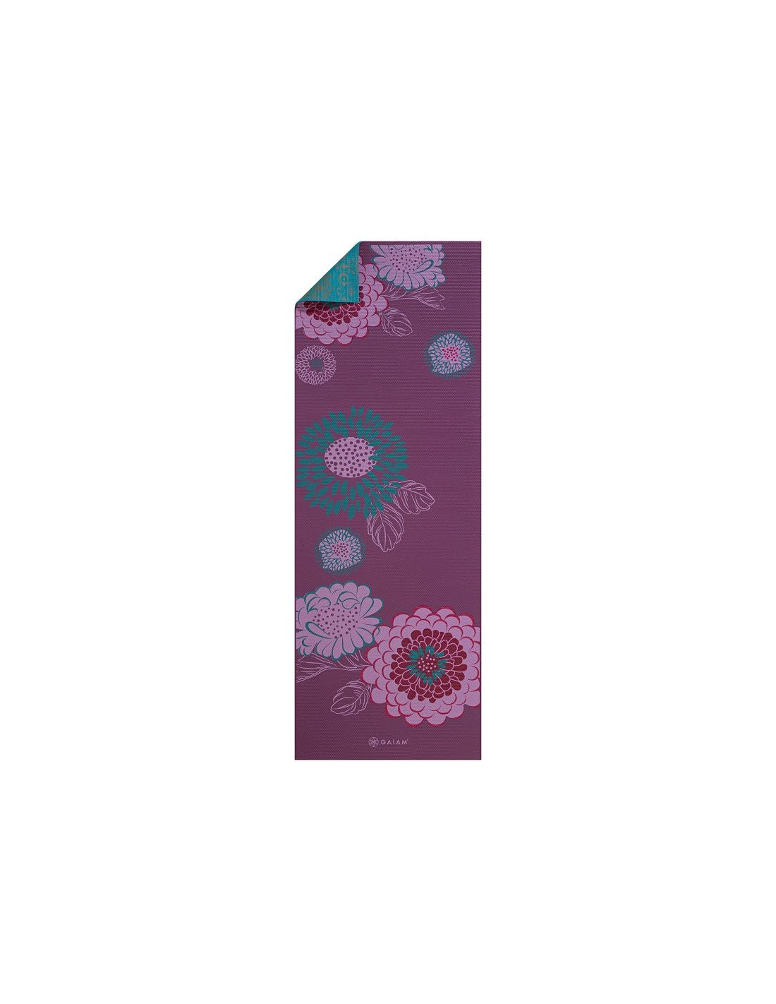Doublesided yoga mat "KIKU" 6 MM 61548