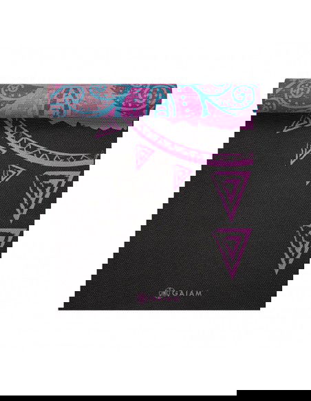 Doublesided yoga mat Gaiam "BE FREE" 6mm 62031