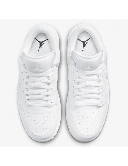 Jordan 1 Low Triple White 2022 Women's DV0990111 GLD