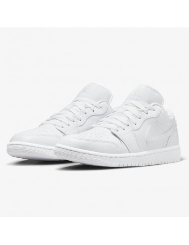 Jordan 1 Low Triple White 2022 Women's DV0990111 GLD