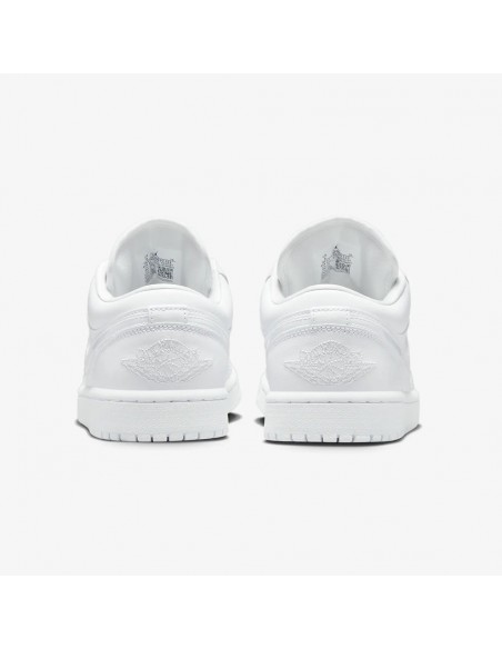 Jordan 1 Low Triple White 2022 Women's DV0990111 GLD